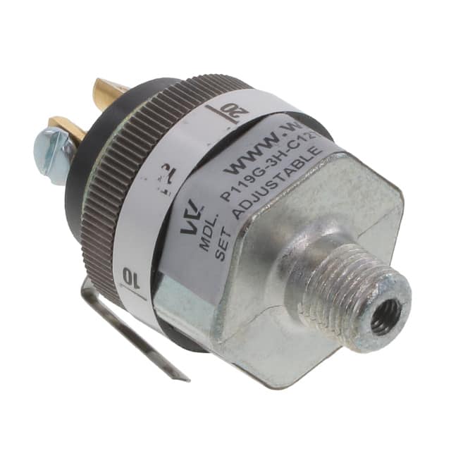 P119G-3H-C12TS-DIS Whitman Controls, LLC  Sensori di pressione Trasduttori - Industriali